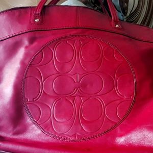 COACH Leather tote